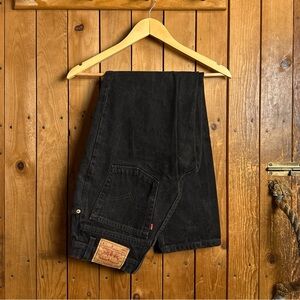 Levi's 501 Black Jeans